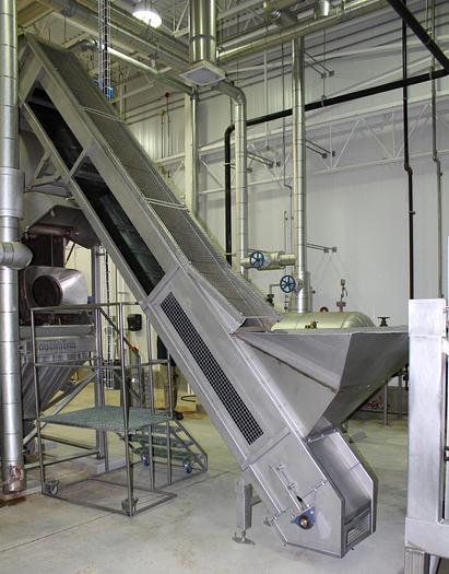 Used Odenberg / TOMRA Orbit 450 Steam Peeler Machine