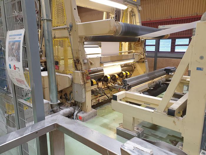 Used (FRW-165) - Slitter Rewinder, Jagenberg Vari-Step - 2100 mm