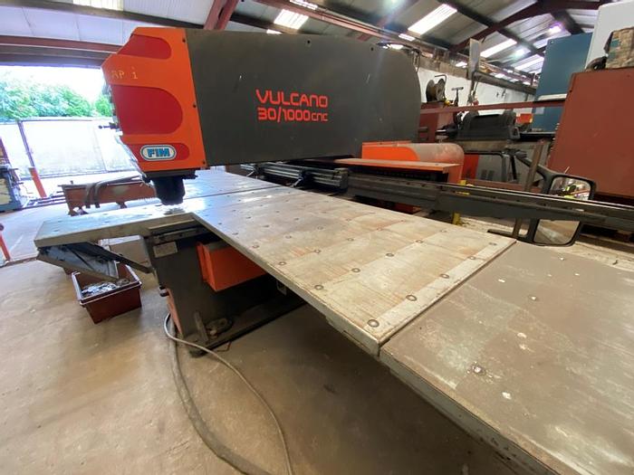 Used 2000 FIM Vulcano 30/1000 CNC Punching Machine