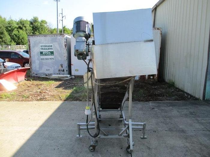 Used KSI Industries Cleated Incline Conveyor; 18"Wx8'L; Md#A2-273