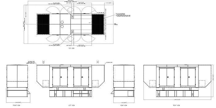New MTU 500 kW Diesel Standby Generator Set