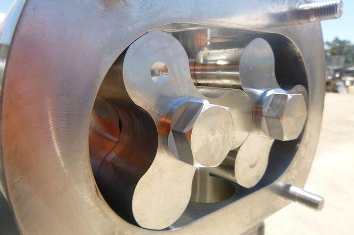 Used Pump, Rotary, Alfa Laval, 1 HP, 1.5", 316 S/st, Mdl SRU2WLS #S744115