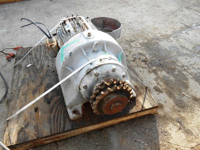 Used Motor, 25 HP, US Electric, 220/440V, 1765 RPM, Inline, #S742173