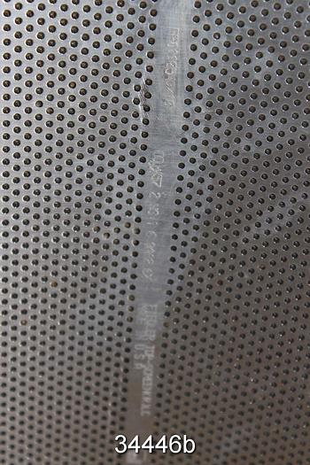 Used Bird 10 Pressure Screen Inner Basket, 0.063" Holes #34446