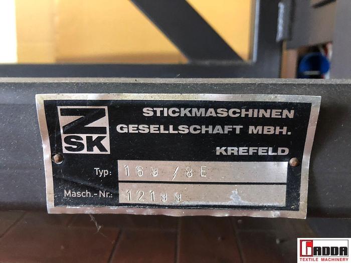 Used MACCHINA DA RICAMO MULTITESTE MARCA ZSK MODELLO 169 E