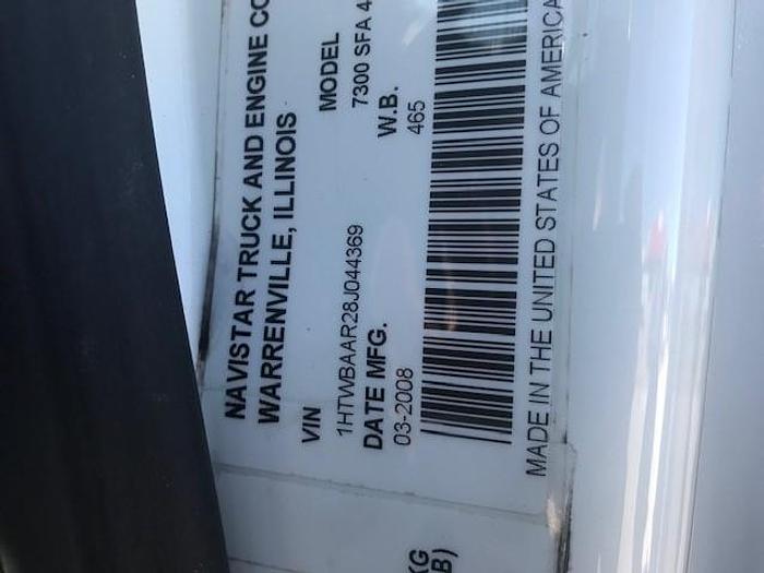 Used 2008 International 7400 4x4 Flatbed Knuckle Boom Truck - C44369