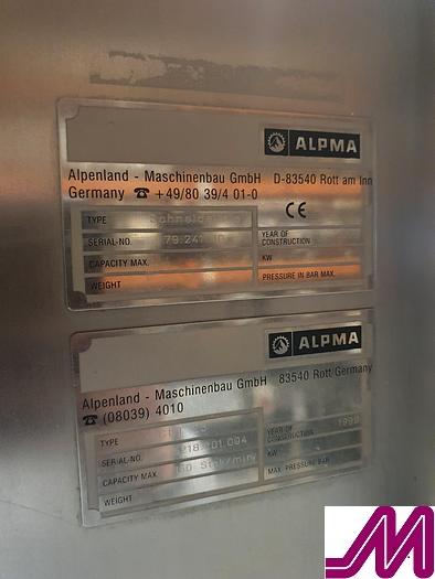 Used Alpma  CUT 25 Continious cheese cutter