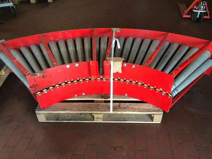 Gebraucht BUDDE Rollenbahn Kurve 90°