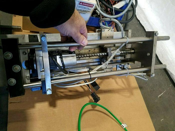 Used Electrical Connectors Assembly Machine Strip Stock Linear Automation DC Drive