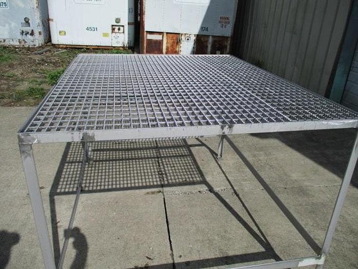 Used Work Platform; 4'x5', No Stairs