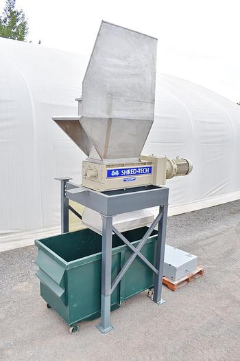 Used USED SHREDTECH ST-25 TWO SHAFT SHREDDER