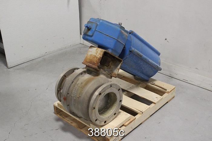 Used Neles Jamesbury 8" Ball Control Valve, 8-6150-31-3600 TT #38805