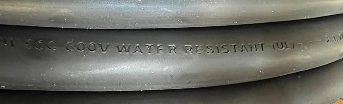 Used Rohs  P-136-29-MSHA 8 AWG, 5/C SOOW 90C, 600V Water Resistant Cable Approx 250 Ft