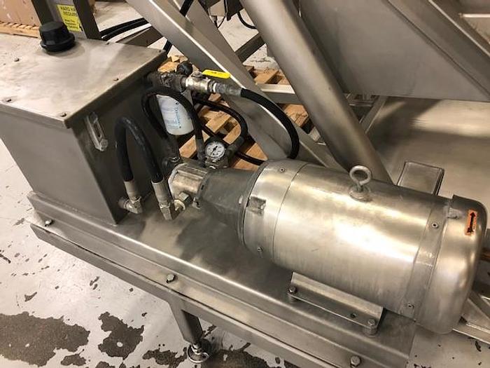 Used Cozzini Vat Dumper, Self-Contained Hydraulic