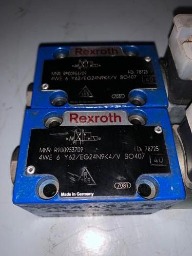 Used Bosch Rexroth Spool Valve - 4WE 6 Y62 / EG24N9K4/V