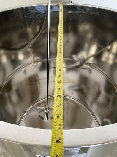 Used T&C  T-201 800 Liter Stainless Steel Mixing Tank w/ Agitator and Load Cells