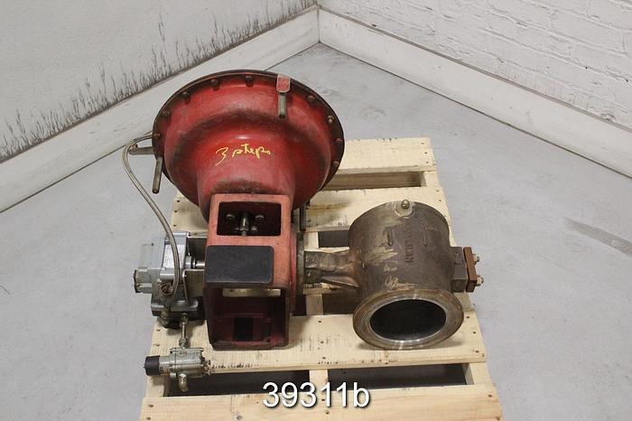 Used Masoneilan 6" V-Ball Control Valve, Model 33-36402 #39311