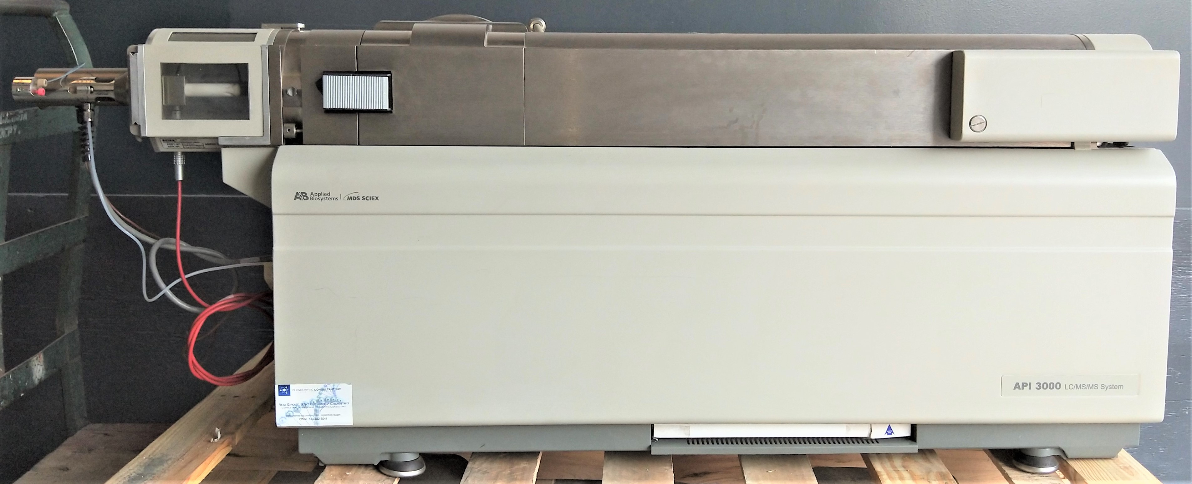 Used Applied Biosystems MDS Sciex API 3000 LC/MS/MS Spectrometer