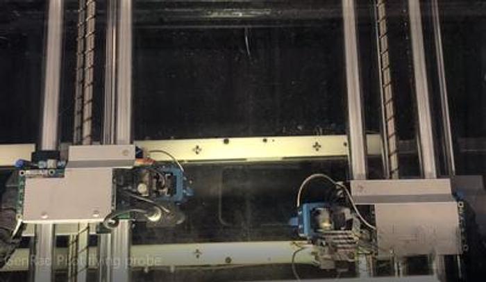 Used SEICA S20 Flying probe tester, 4 top probe system working unit