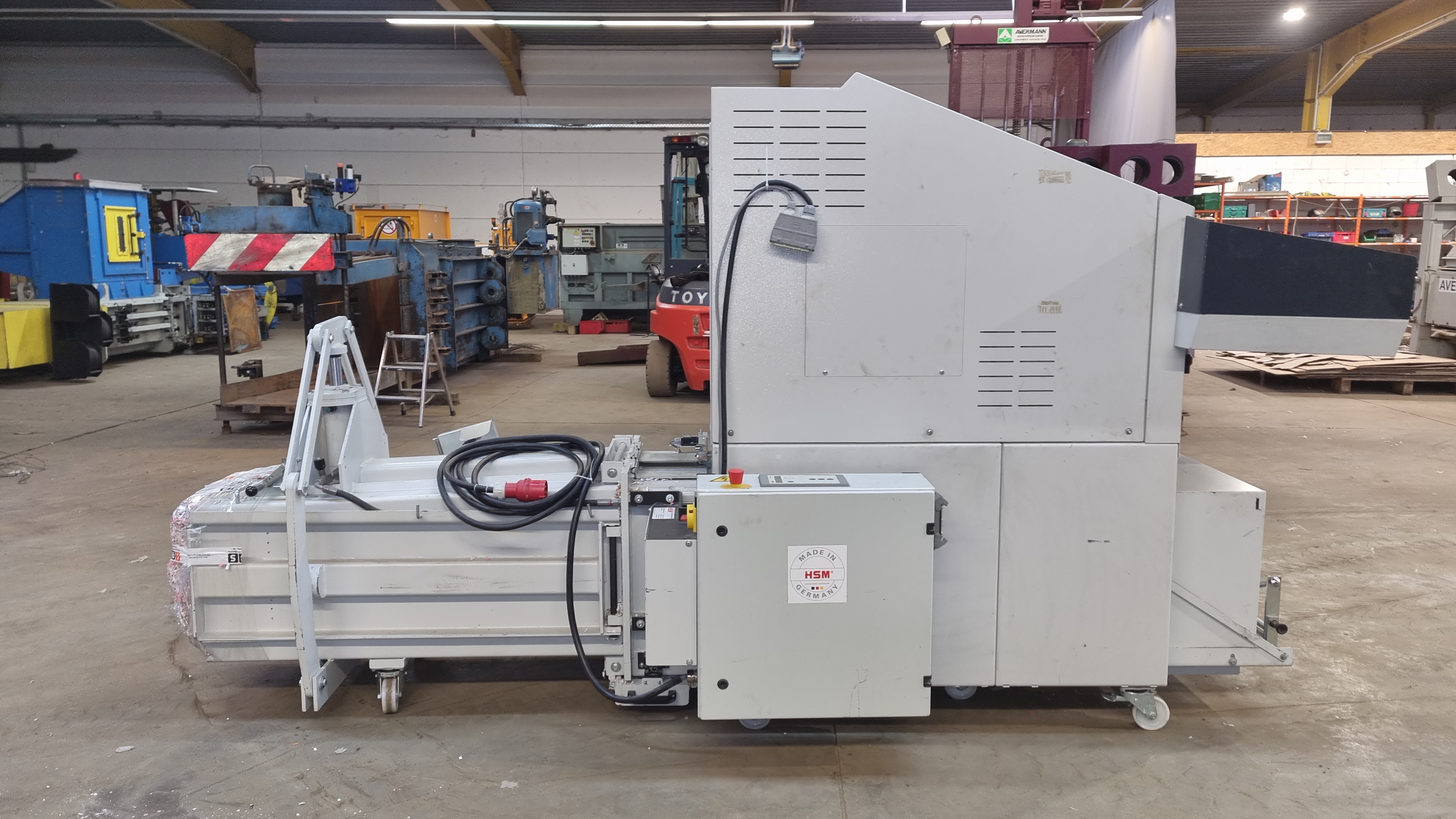 Used Schredder-Pressen-Kombination HSM Powerline SP 5088