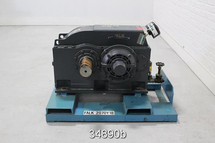 Refurbished Falk 2070Y1-LB Enclosed Gear Drive, 2.528 Ratio #34890