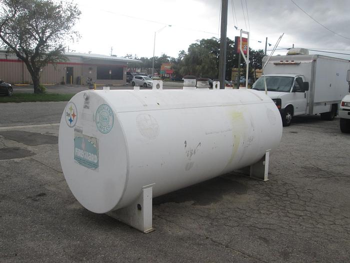 Used 1000 Gallon Double Wall Fireguard Diesel Fuel Tank
