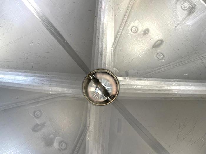 Used Used 36 Cu.Ft. Stainless Steel Portable Totes/Tanks on Wheels