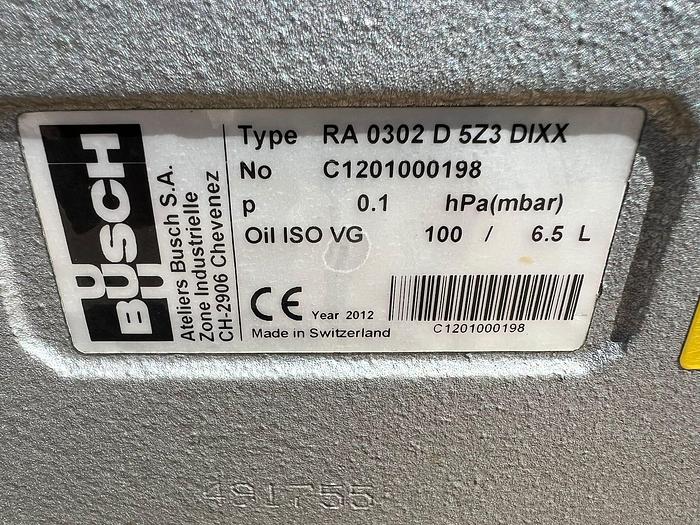 Used BUSCH VACUUM PUMP