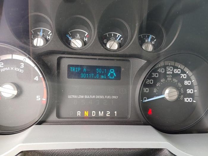 Used Versalift VTP40NE Cable Placer on 2018 Fred F750 Crew Cab Utility Reel Truck