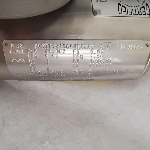 Used Micro Motion Mass Flow Calibrator Sensor