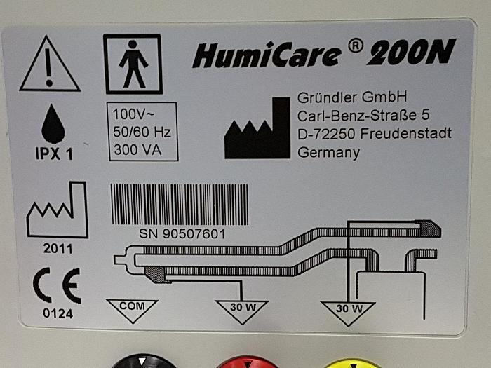 Gebraucht HumiCare 200N Atemgasbefeuchter mit VentProtect FH2000N