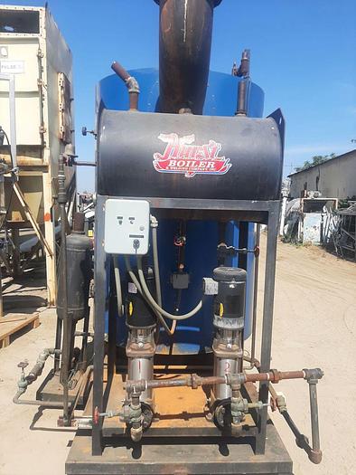 Used Boiler, 60 HP, Hurst, 150 PSI, Steam #S744642