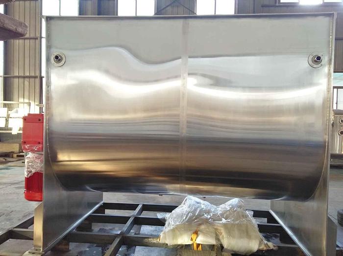 NEW 75 CU. FT. DOUBLE RIBBON BLENDER - S/S - 15 HP