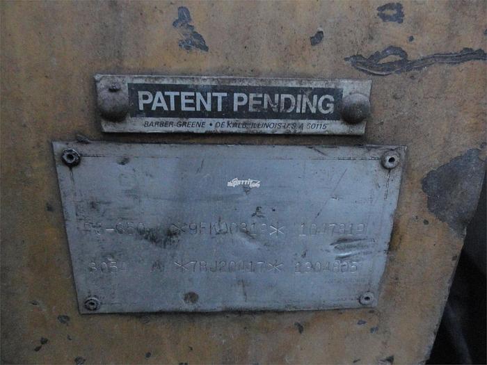 Used 1999 BARBER-GREENE 650