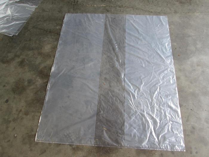 Used Produce bags, Clear 50 X 40 X 60, 2 MIL Thick