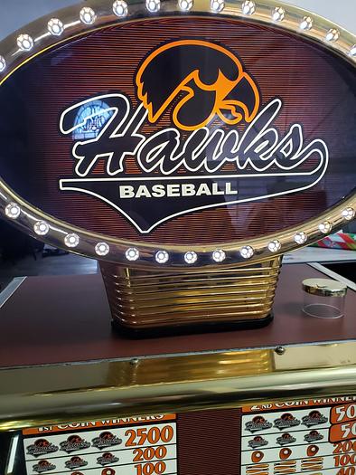 Used IGT Baseball themed Slot Machine , Hawks Baseball