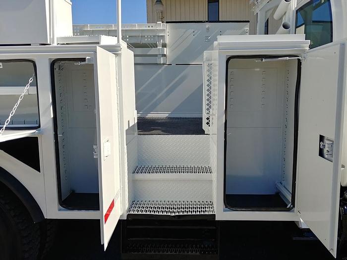 Used Altec AM855 60ft Over-center Bucket Boom on 2009 Chevrolet C8500 Utility Truck - 09489