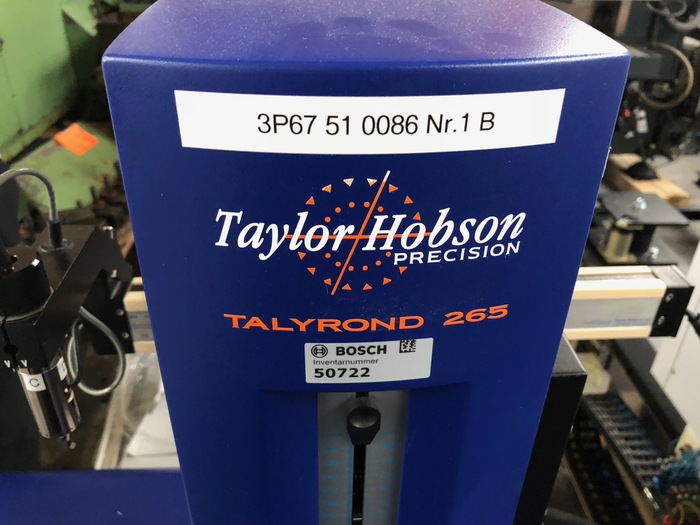Gebraucht Rundheitsmessgeraet TAYLOR HOBSON Talyrond 265