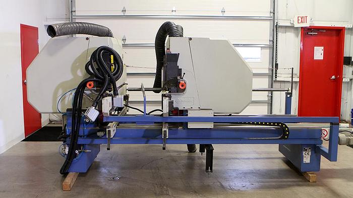 Used 2004 Friulmac CONTOURAMAT Double End Tenoner