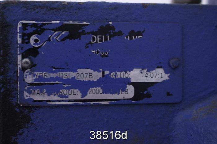 Used True Line  30" Hand Operated Knife Gate Valve #38516