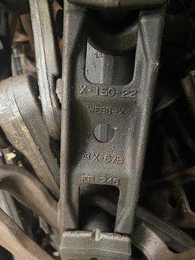 Used Webb Power & Free 4" x 6" Conveyor - 3600 L.F.