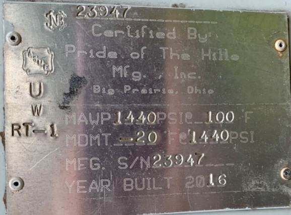 Separator, Horizontal, 2P, 30"x10', 1440