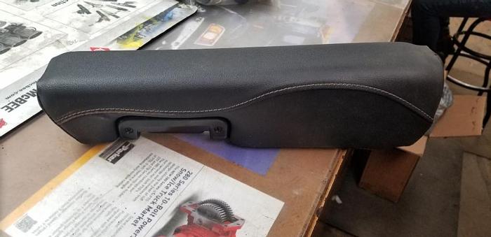 Used NEW SURPLUS LEGACY TRUCK SEAT L/S ARM REST BLACK WITH PIN