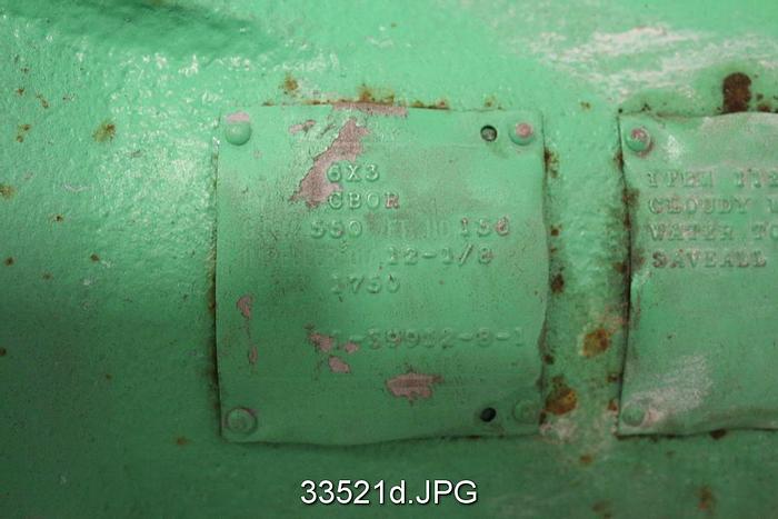 Used Allis Chalmers CBOR Pump Power End #33521