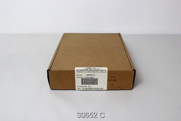 Used ABB IMFEC12 Analog Input Module for ABB-Symphony System #30652