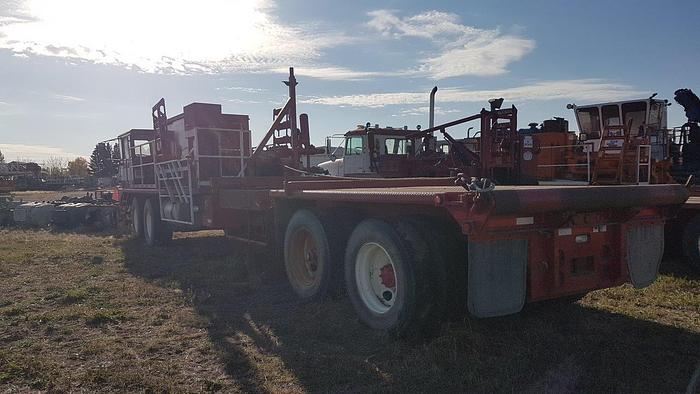 Used 1987 Pacific 4 Axle Carrier Style Oilfield Pump / Kill Truck