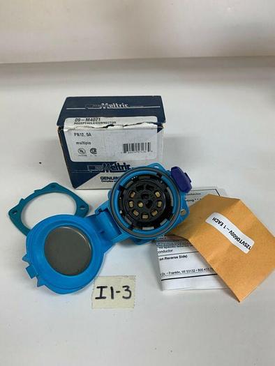Meltric PN12,5A Receptacle 09-M4071 New! W/Box Receptacle Connector