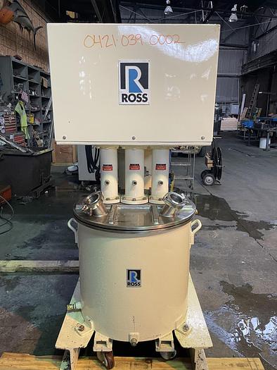 Used 40 GALLON ROSS VERSAMIX - MODEL PVM-40 - S/S - VAC - JKTD (#9868)