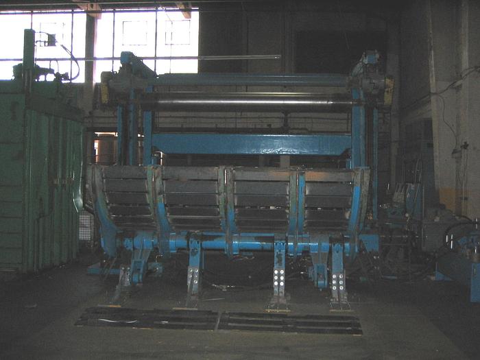 Used 150" (3.81M) BELOIT SLITTER REWINDER 80" UNWIND AND REWIND DIAMETERS