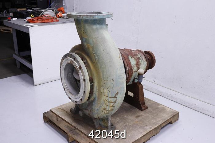 Used Goulds 3175 10x12x18 Pump, Stainless Steel Casing #42045